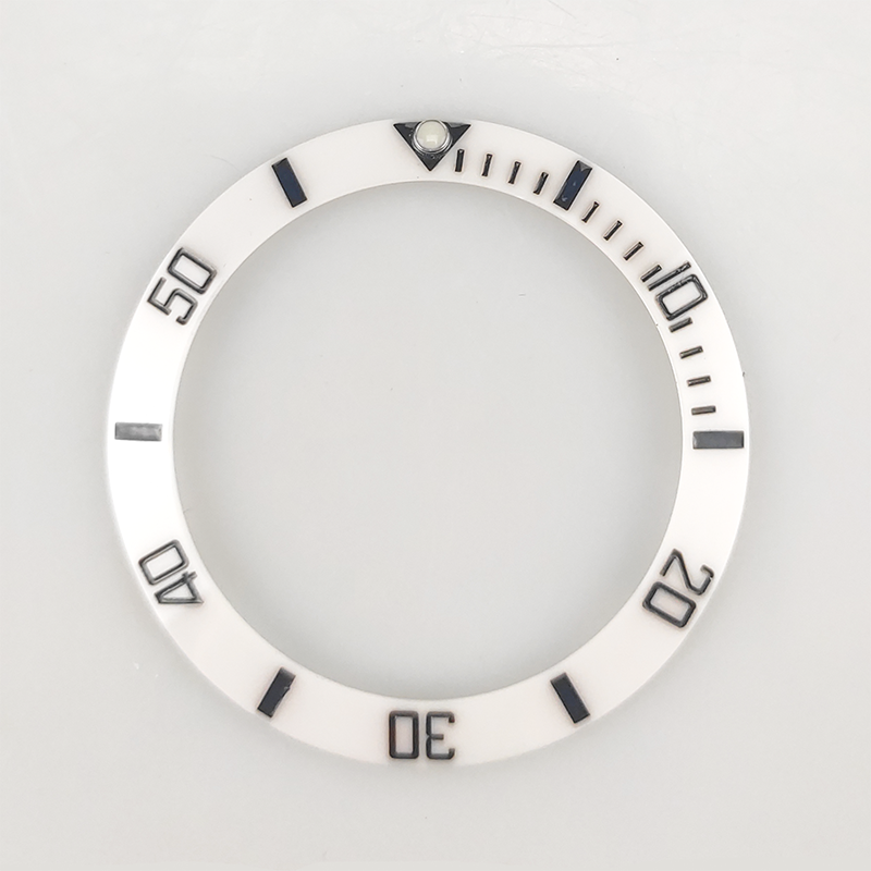 40Mm Wit Keramische Bezel Insert Voor Sub Duikers Stijl Heren Horloges