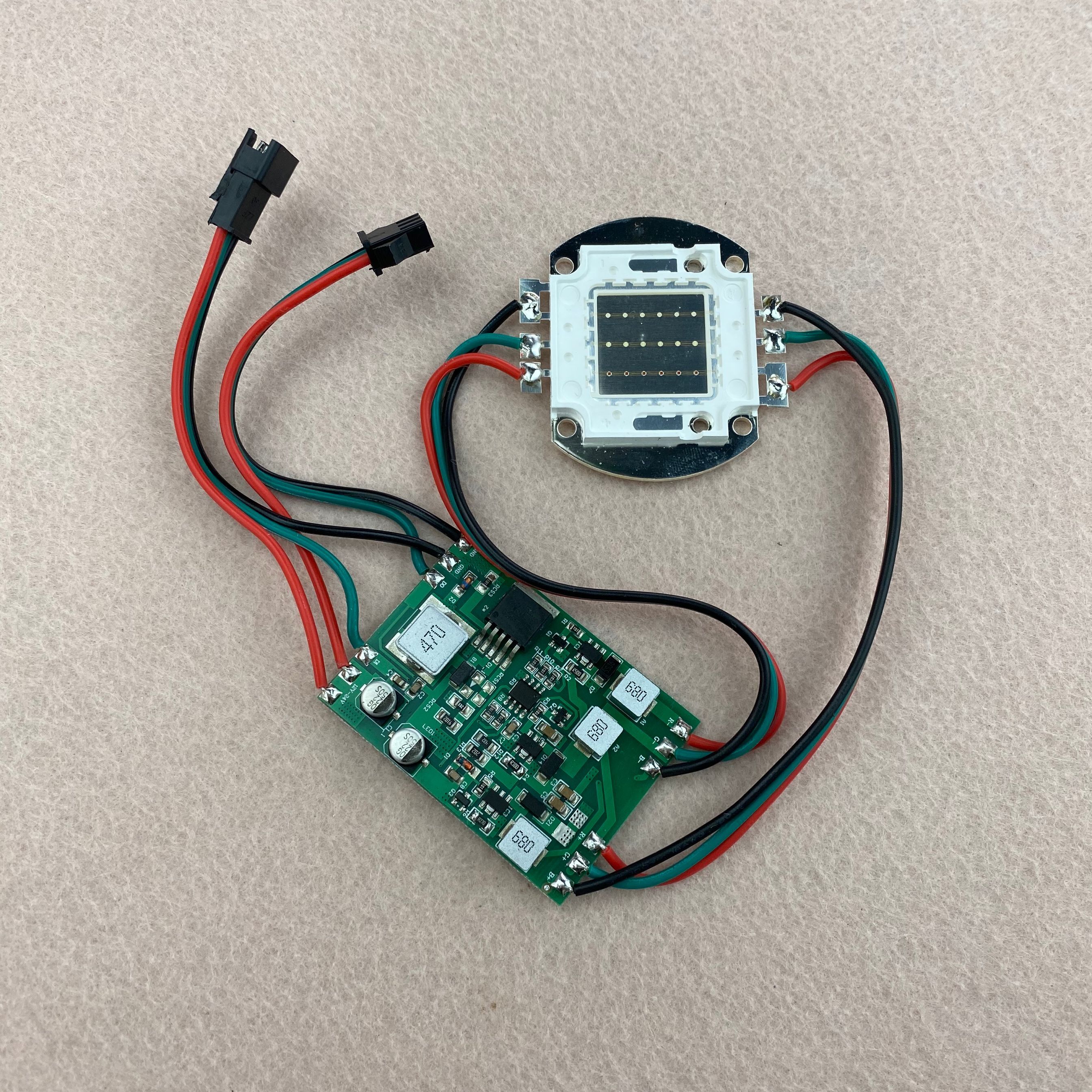 12V 20W High Power WS2811 Gecontroleerde Led Pixel Module; Adresseerbare Rgb Full Color