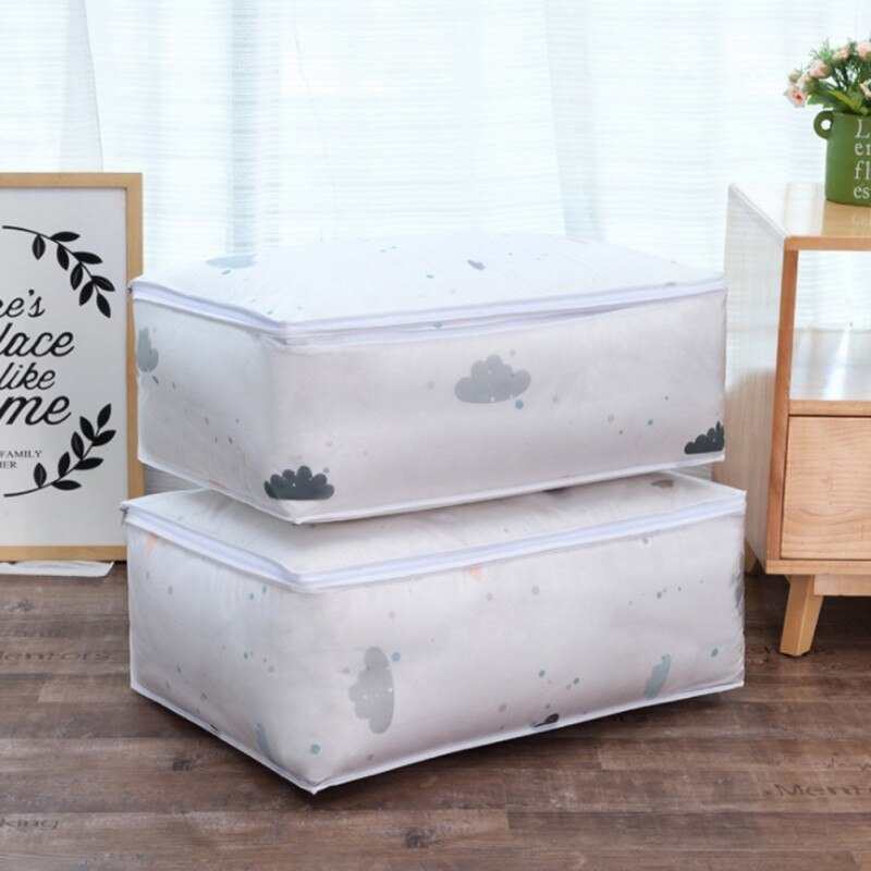 Opvouwbare opbergtas, quilt, kussen, deken, organizer, vochtbestendige opbergtas voor kleding, thuis, kast, kleding, sorteerzakken, 2 maten
