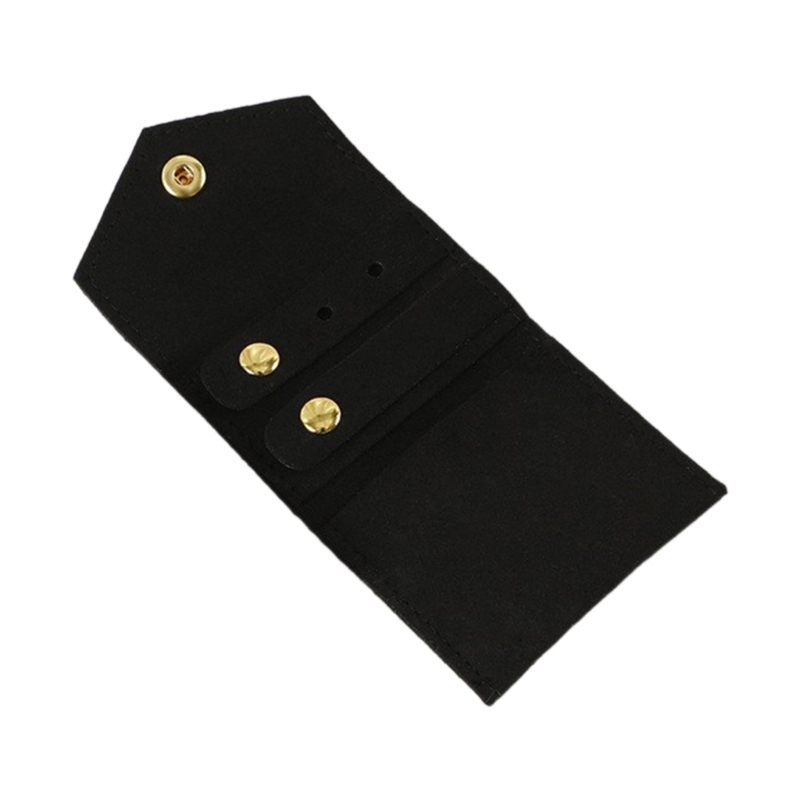 Opbergdoos voor het organiseren uw sieraden Lichtgewicht en handige verpakkingstas: Black