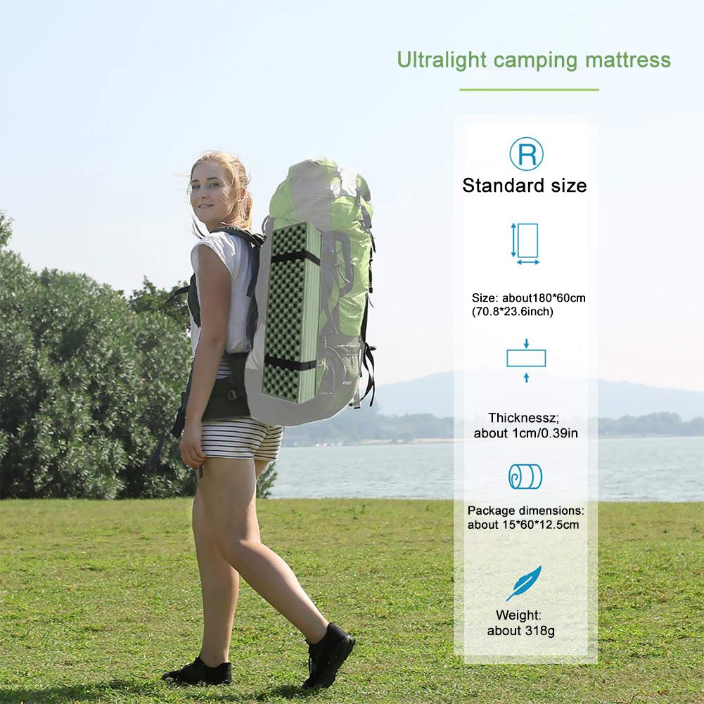 Foldable Foam Pad Camping Mattress Folding Lightweight Backpacking Mattres Foam Sleeping Pad Picnic Beach Mat For Camping Hiking