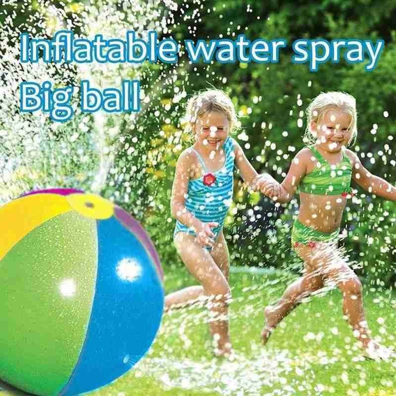 Opblaasbare Waternevel Bal Kinderen Zomer Outdoor Gras Jet Ballenbad Kleurrijke Game Zwemmen Strand Speelgoed Spelen Water A9A3