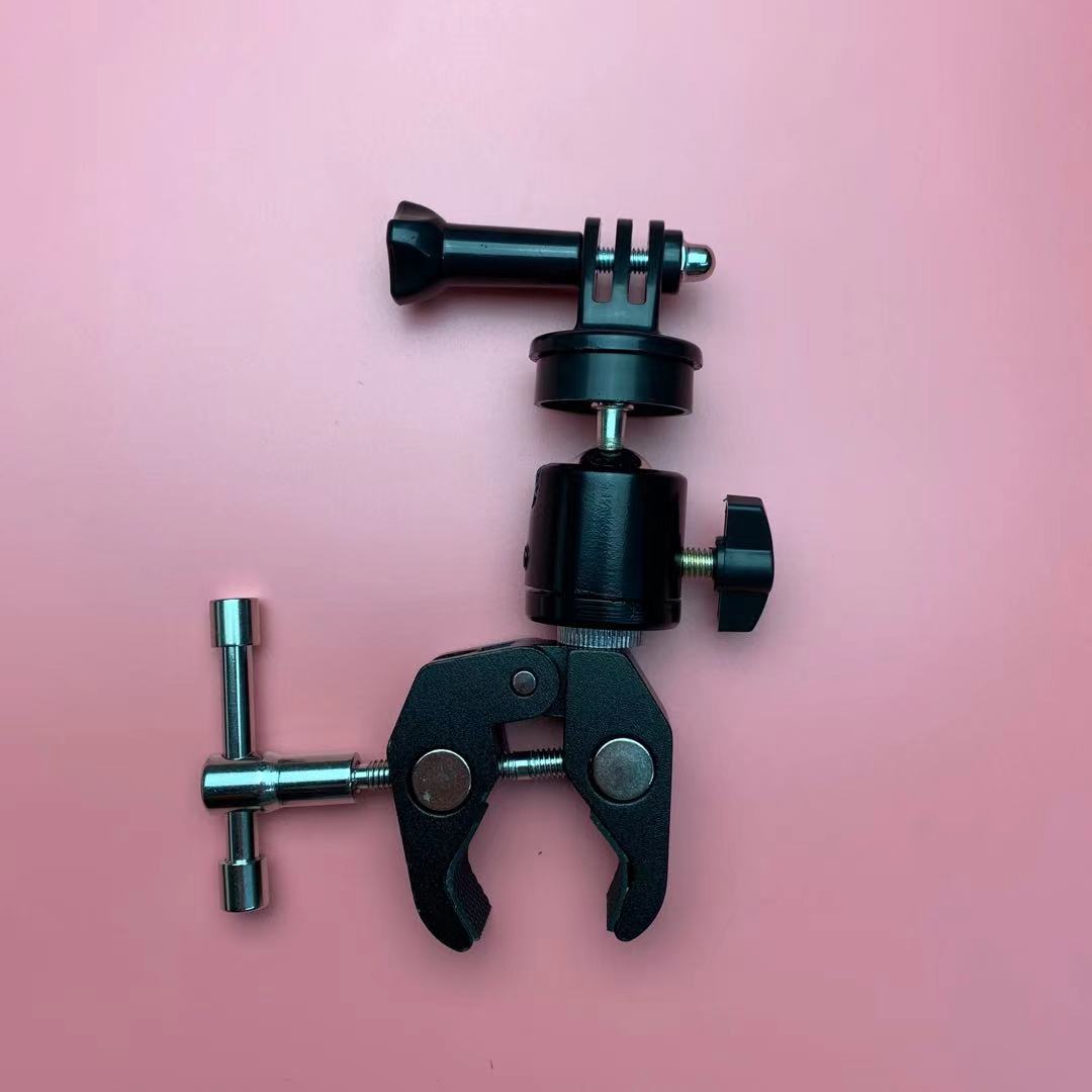 Motorfiets Camera Houder Stuur Beugel Voor Gopro Dji &amp; Insta360 Een R X2 Onzichtbare Selfie Stick Bike Klem: type 3-2