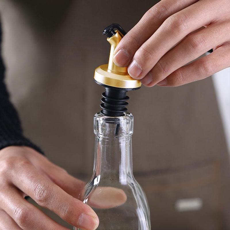 1 st. fles schenktuit stop dispenser olijfolie wijn gereedschap keuken sproeier set flow drank flip  o3 n 5