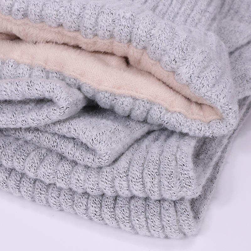 Ensemble de gants écharpe pour chapeaux | En, bonnet d'hiver tricoté extérieur et épais pour hommes et femmes, costume unisexe 3 pièces