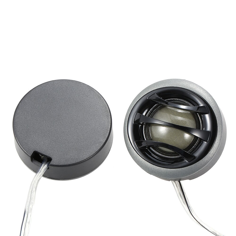 Gouden 150W Auto tweeter, 25 Mm Aluminium Auto mini dome tweeter, Ingebouwde Condensator, Heldere Geluidskwaliteit, Geschikt voor Alle Auto audiosystemen (paar