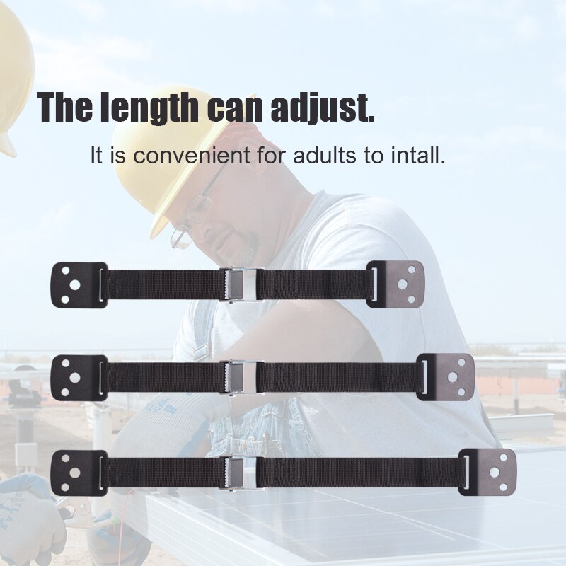 EUDEMON 2pcs Baby Safety Lock Anti Tip Straps For Flat TV Children Protection Furniture Baby Security Wall Strap Kids Safety