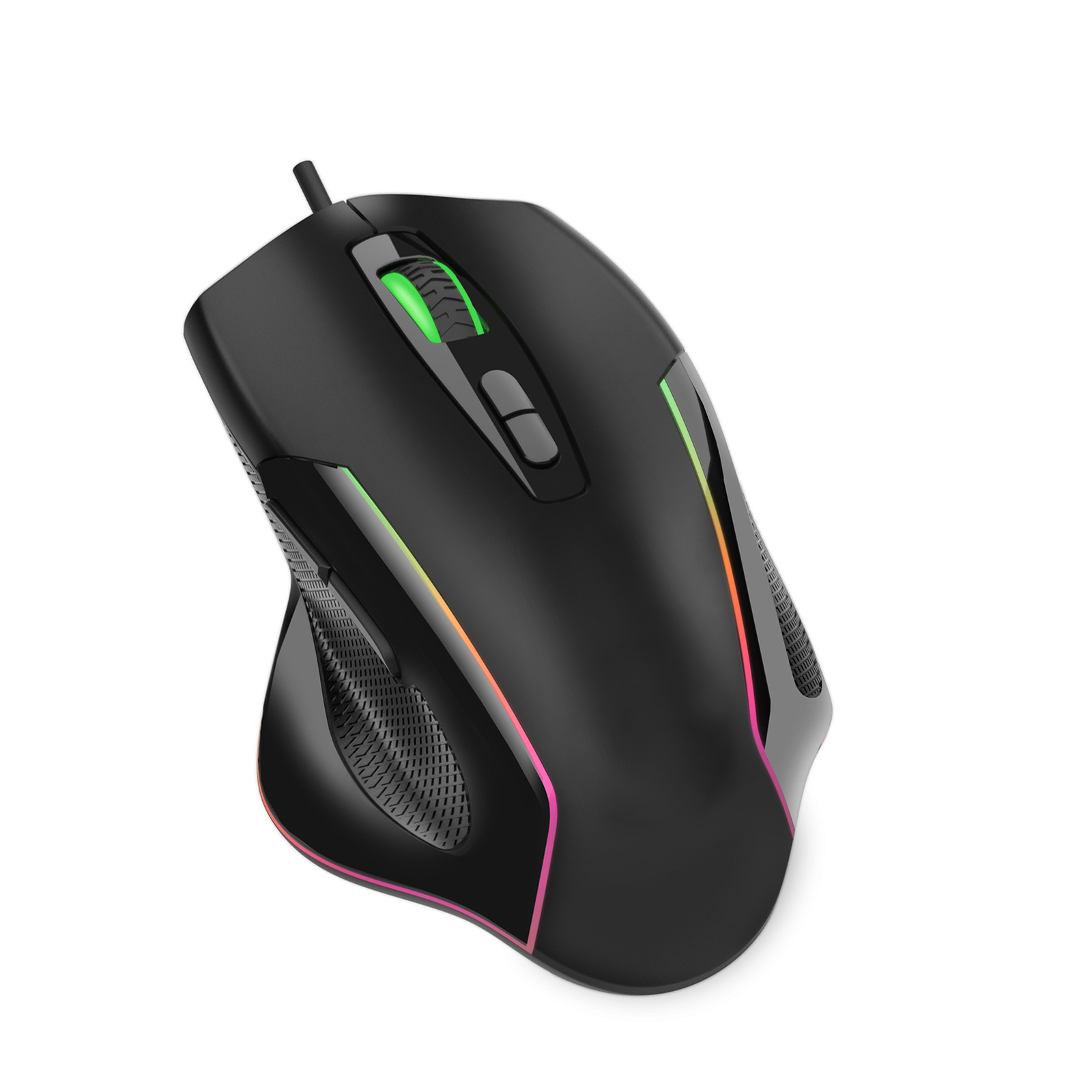 USB Wired Mouse 7 Buttons Macro Programmable 6400DPI Gaming Mouse With Breathing Light For Desktop Laptop Gaming Mouse