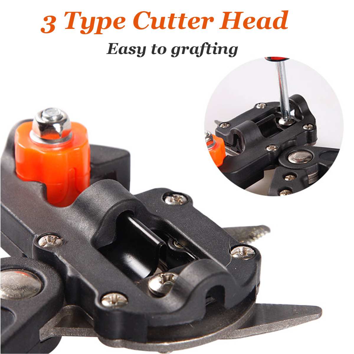 5 Pcs Nursery Grafting Tool Garden Branch Cutter Plant Cut Scissor Shear floristry grape Secateur Fruit Tree pruning vine Seed