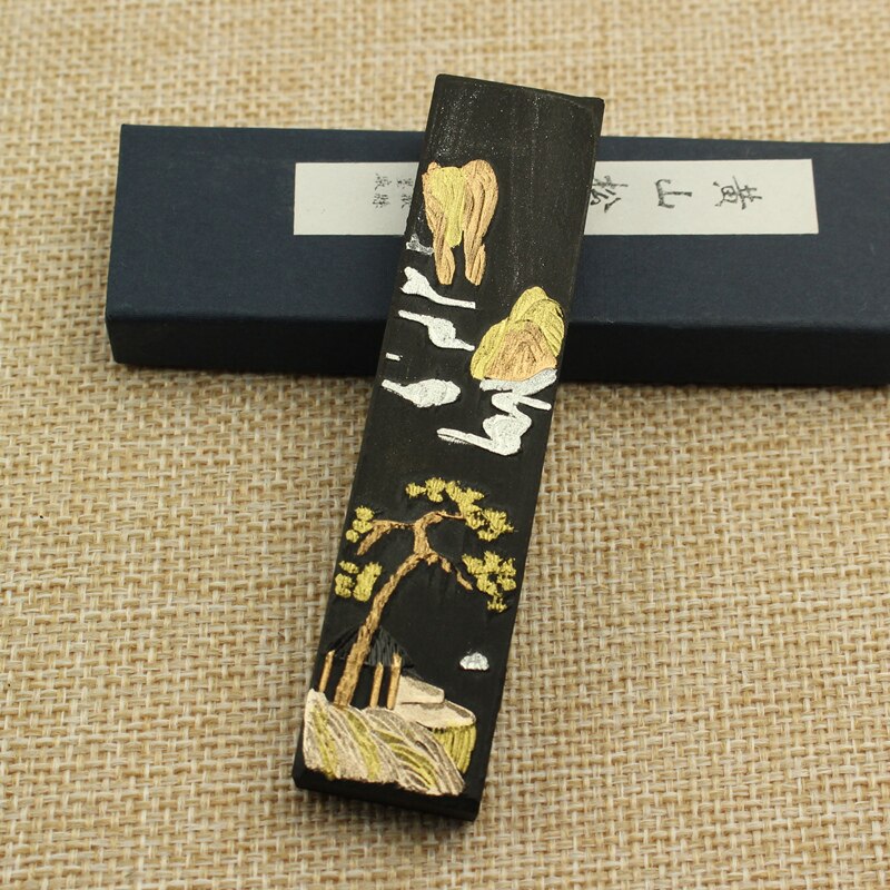 Chinese Calligraphy Writing Ink Stick,Chinese Painting Solid Ink Stick,Song Yan Hui Mo