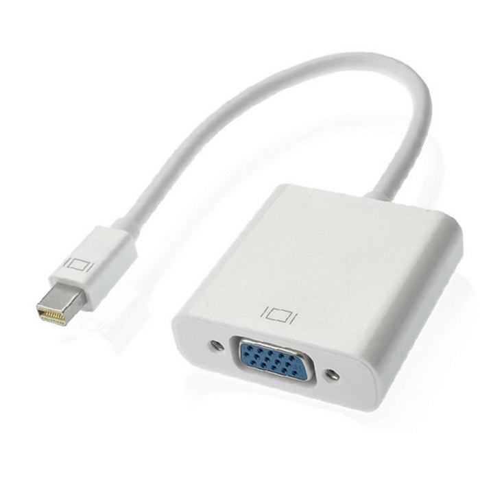 Cablecc Mini Displayport DP to VGA RGB Female adapter cable support ATI eyefinity