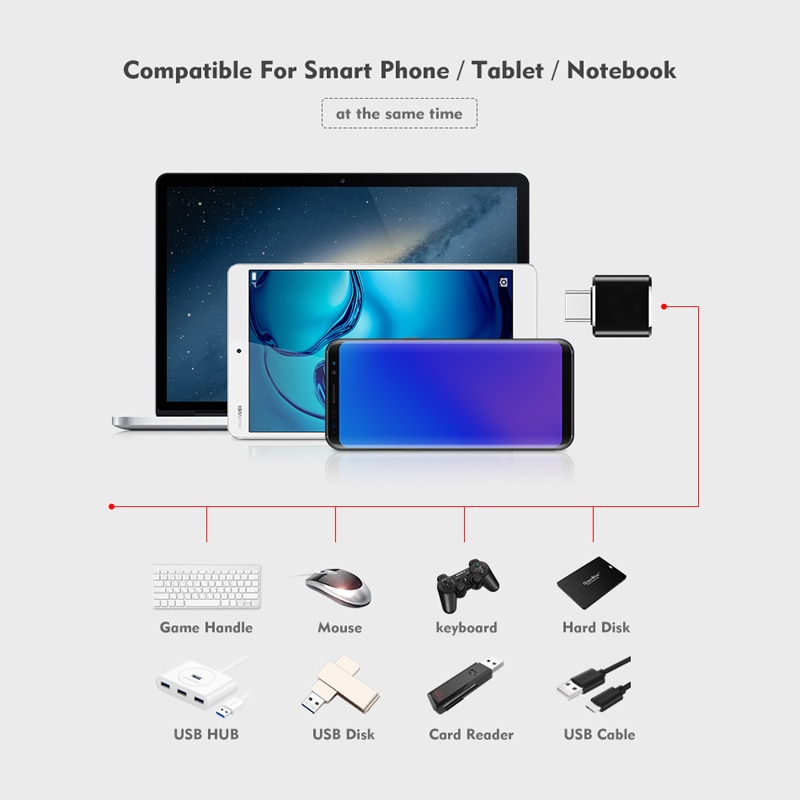 Adaptador e conversor otg, micro usb para tipo-c usb para tipo c para macbook samsung s9 s8 oneplus 2 3 cabo de carregador micro usb