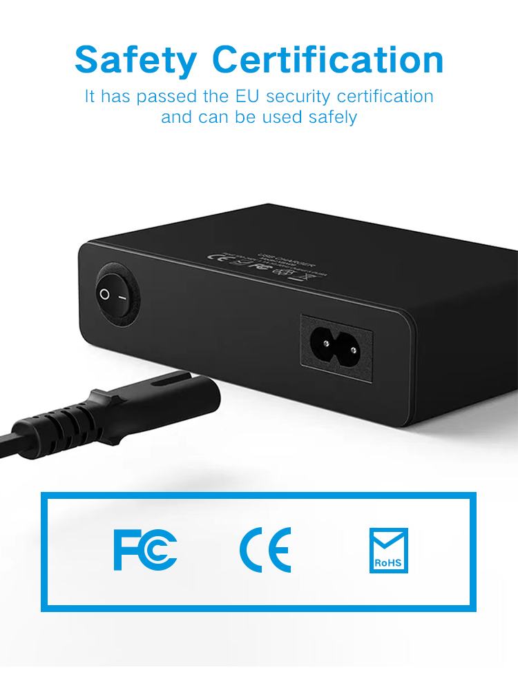65W 10 Usb Fast Charger For Iphone 11 12 13 14 Pro Max PD Carregador Tipo C Cargador Turbo 60w 50w 40w Mobile Phones Accessories
