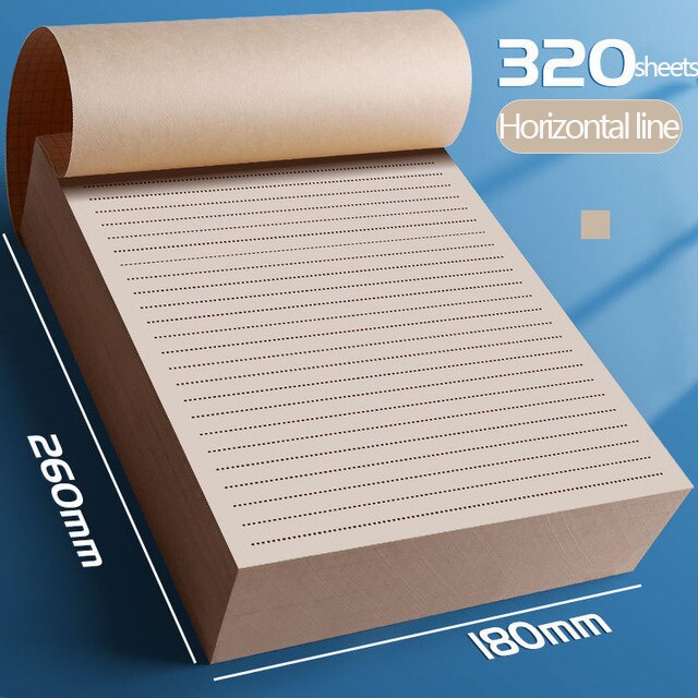 16K Draft Paper For Students&#39; Drafts Mathematical Grid Rendering Paper Check Paper Blank Painting Book Dot Matrix Notebook: 03