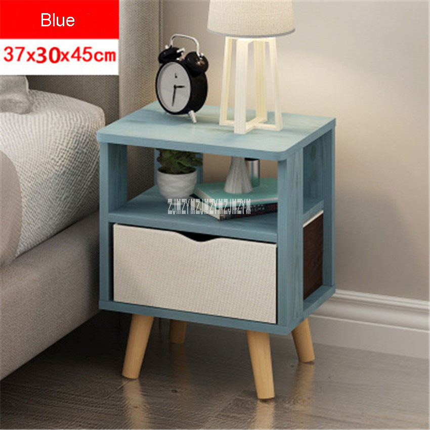 Simple Bedside Table Cabinet Bedroom Locker Economical Nordic Mini Small Apartment Bedroom Nightstands French Modern Locker