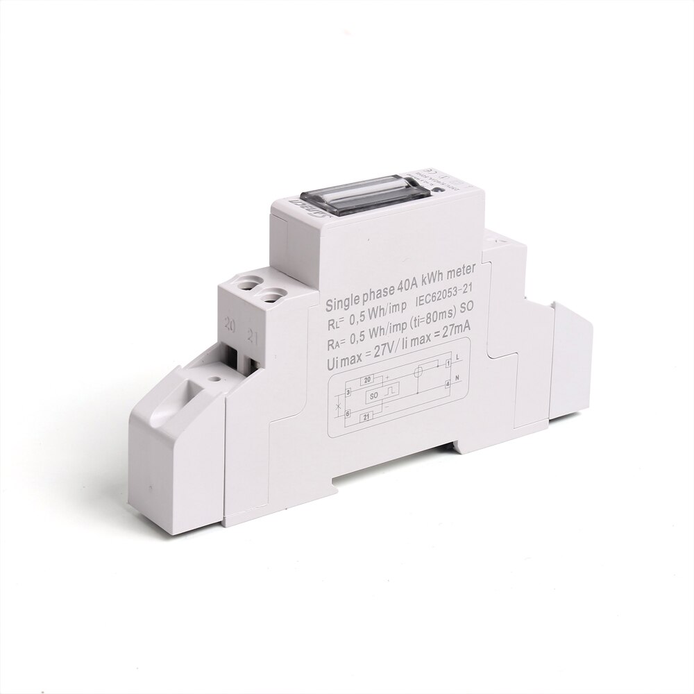 5(40A) 230V 50Hz good single phase energy meter high precision watt meter electric meter counter/ LCD option