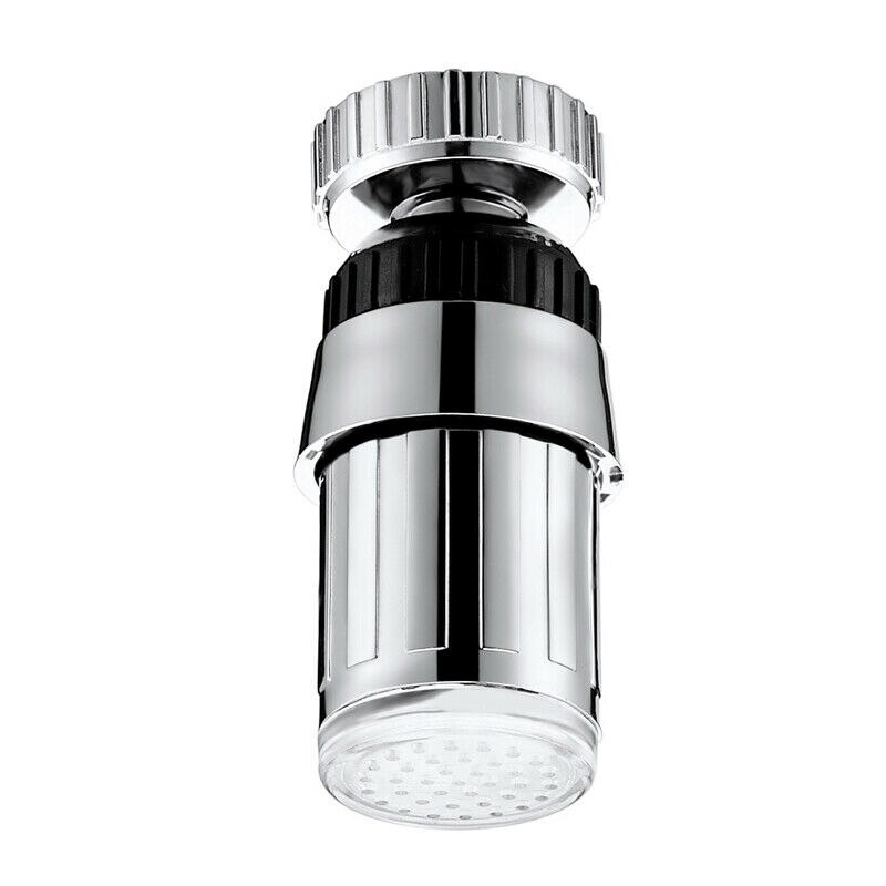 Rgb glow badkamer keuken led kraan waterkraan kranen accessoire temperatuur kranen sensorkoppen bevestiging op de kraan