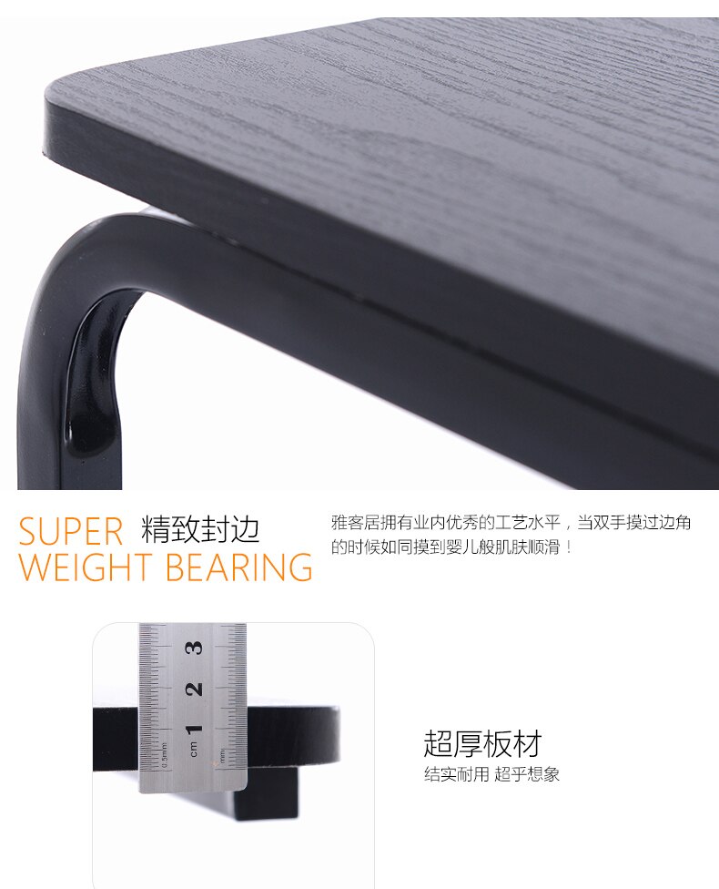 Movable Small Coffee Table Simple Mini Bedroom Small Square Table Sofa Side Table With Roller Balcony Small Side Table