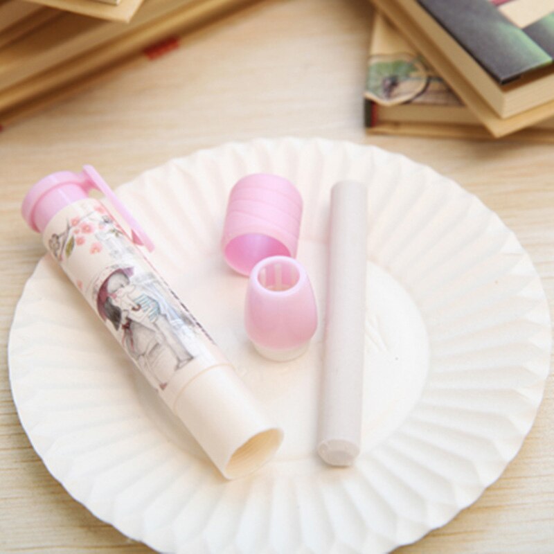 Słodka miłość seria mechaniczna gumka dzieci kreatywna gumka robić mazania jako szkolne materiały korekcyjne