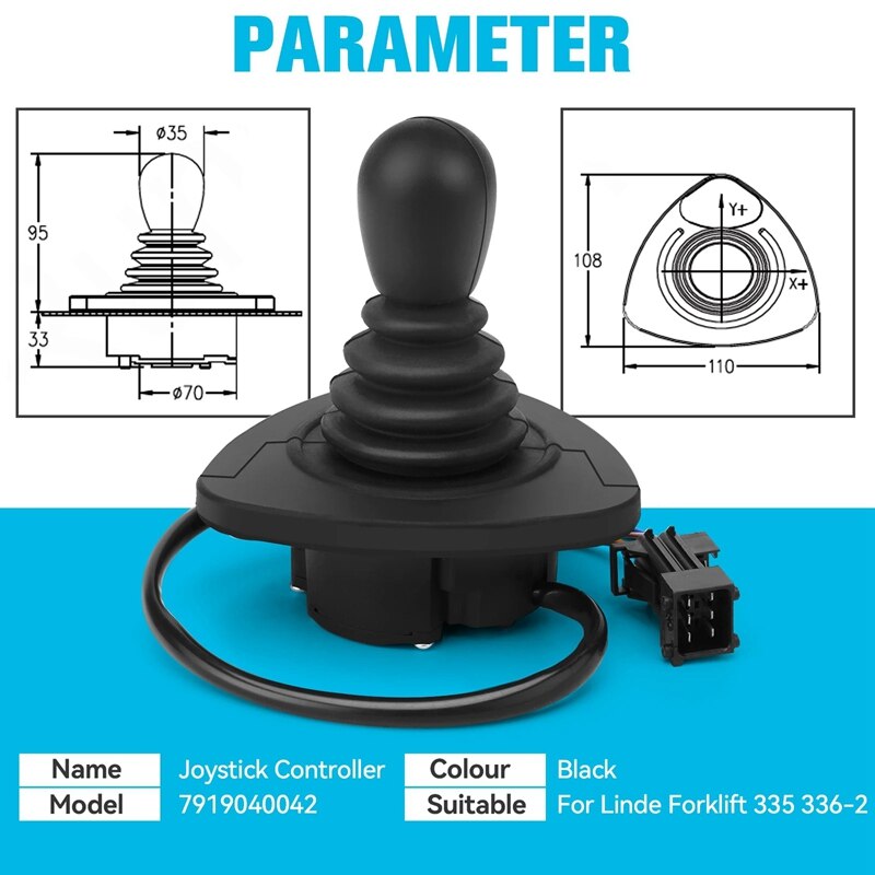 7919040042 360 ° Elektrische Heftruck Controller Centrale Joystick Voor Linde Heftruck 335 336-2