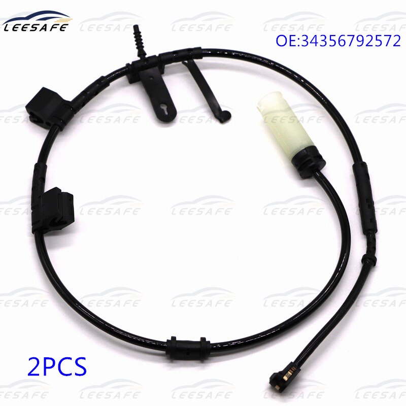 2 stk bremsekloss slitasje sensor 34356792572 passer for mini  r55 r56 r57 r58 r59 bremsekloss slitasje advarsel kontakt sensor oem  no 34356792572