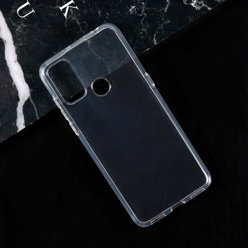 transparent Telefon fallen Für TCL 20E 20Y etui auf TCL20E TCL20Y Zurück Abdeckung Weichen Schwarz TPU Fällen Vetro Glas auf TCL 20Y 20E Pelicula: Pro TCL 20E / klar Fall nur
