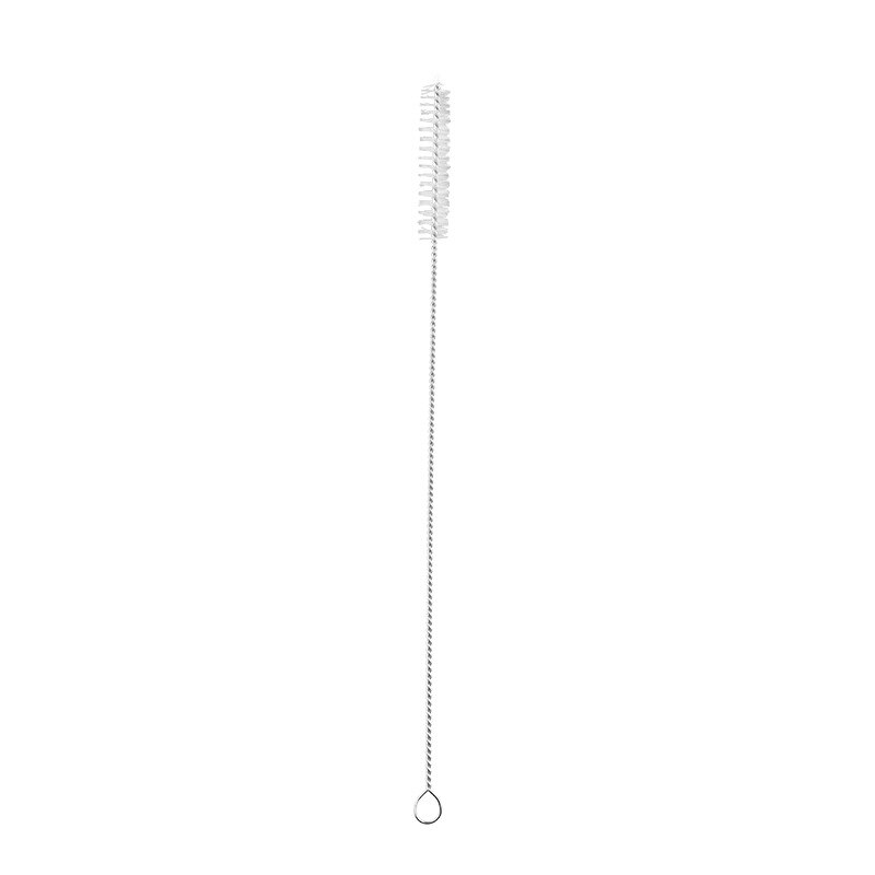 Cuchara de café multifuncional, Pajita para beber, cuchara de paja de acero inoxidable 304, filtro de té, licuadora, taza de leche, taza Zumo de paja, 15,7 CM: Brush