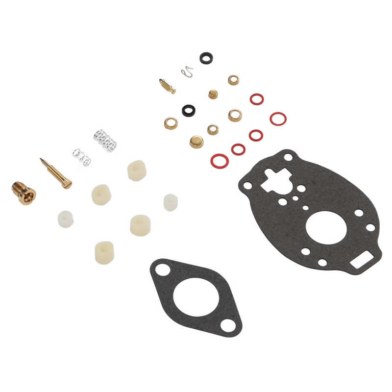 Vergaser wieder aufbauen Bausatz Kohlenhydrate Reparatur Bausatz Gummi Metall Solide K7515 für Traktor Ersatz für Allis Chalmers
