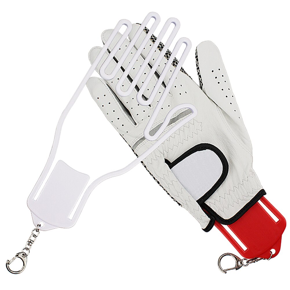 Hand Shaped Golf Glove Holder Rack Dryer Hanger Keeper Stretcher Accessories