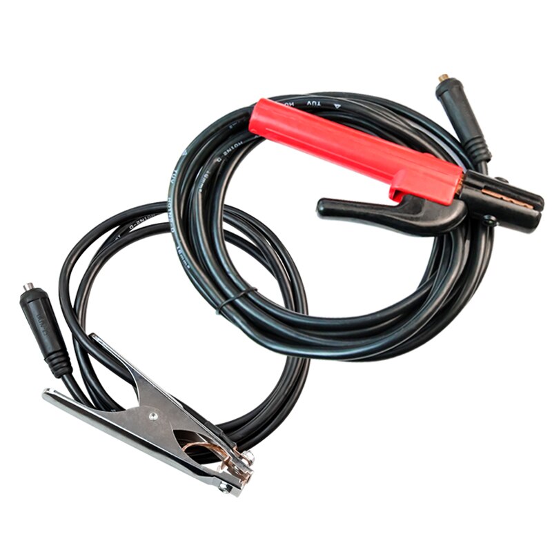 5M 300A Ground Welding Earth Clamp Clip Set For Mig Tig ARC Welding Machine Cable 35-50 Plug Soldering Supply Tool