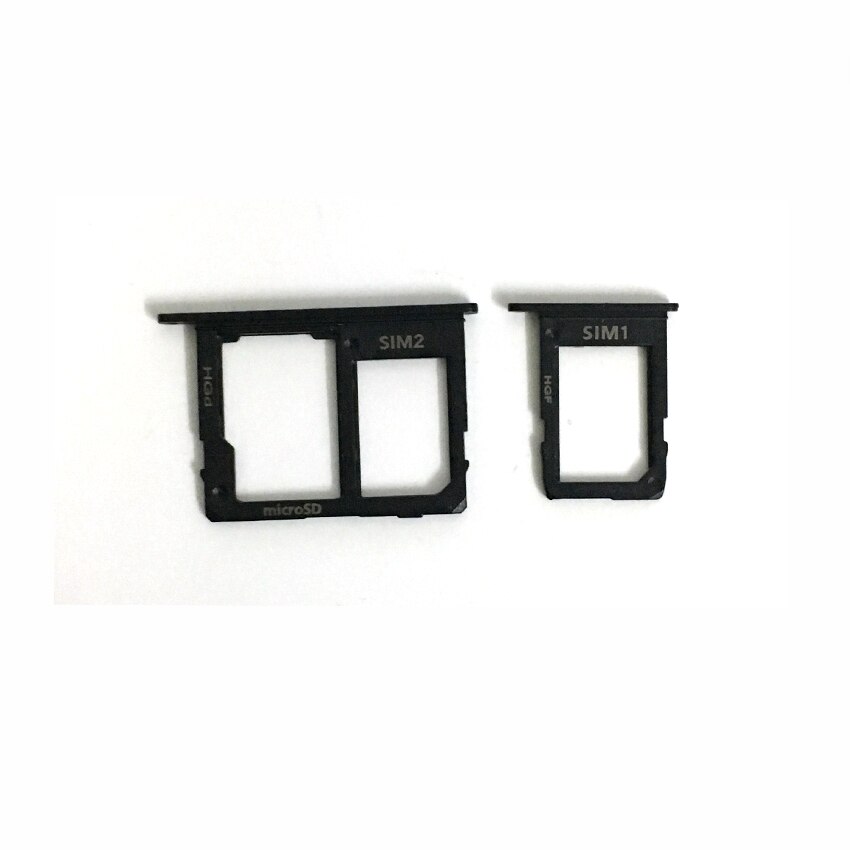 50PCS Dual Single Sim Tray For Samsung Galaxy A6 A600F A605F SIM Card Tray Slot Holder Replacement Part