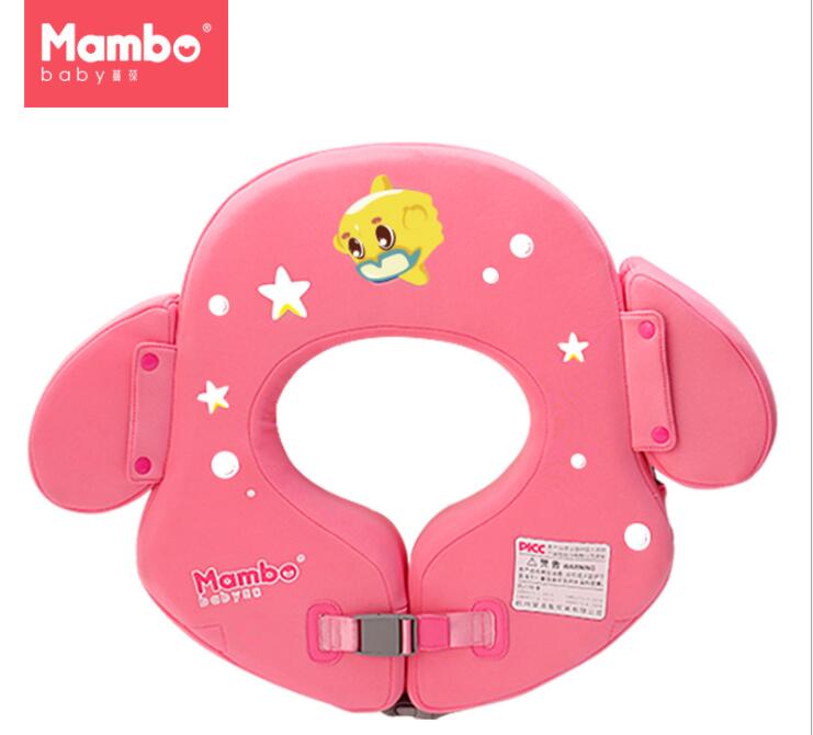 Solid Geen Opblaasbare Veiligheid voor Accessoires Baby Zwemmen Ring Drijvende Praalwagens Zwembad Speelgoed Bad Zwembaden Swim Trainer: pink 1