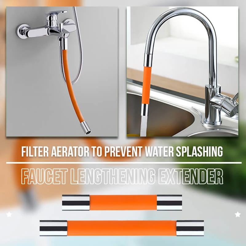 Extension universelle pour robinet de cuisine, Tube extensible rotatif à 360 °, tête d&#39;éclaboussure, lavage