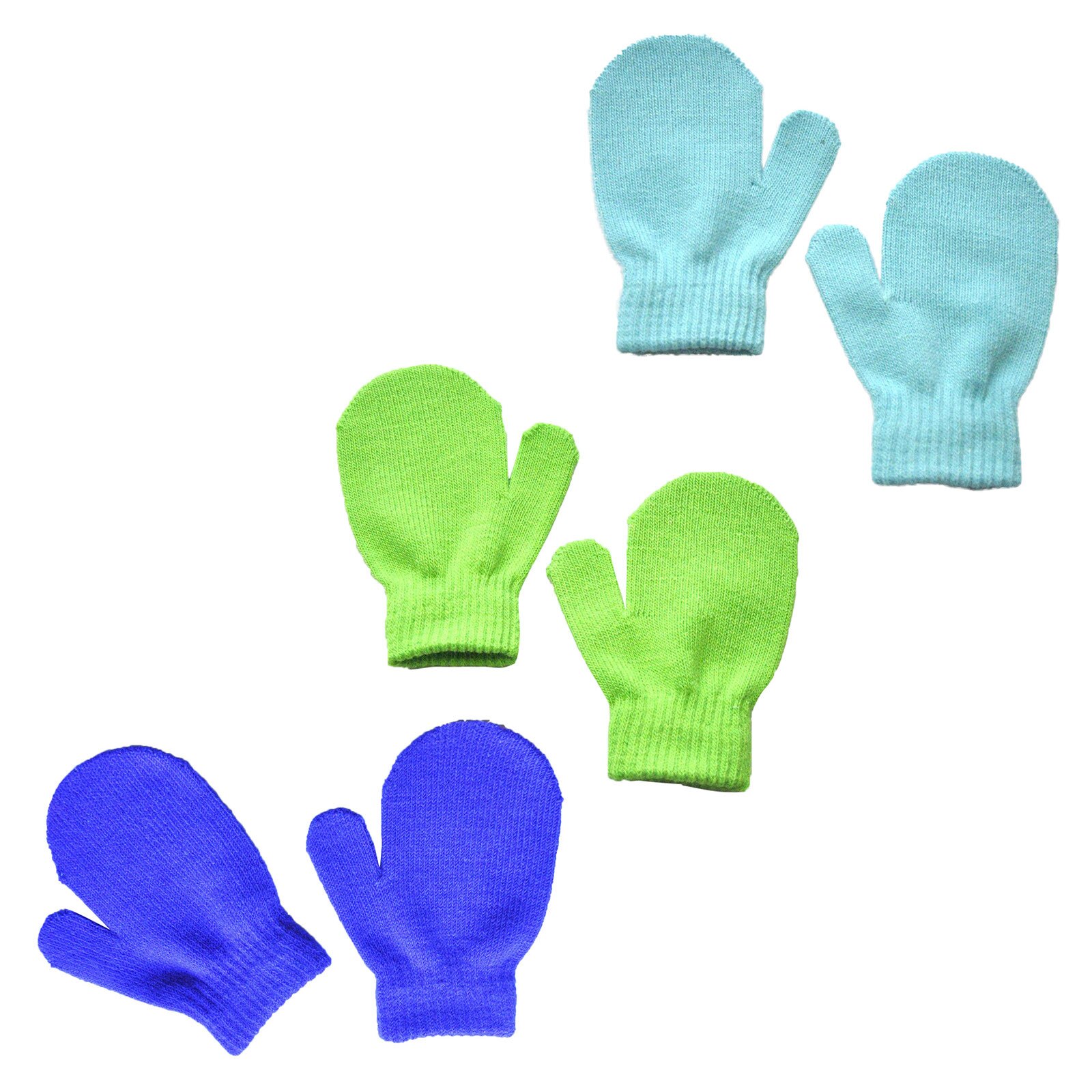 3 Pairs Warming Infant Baby Cute Lovely Knit Mittens Girls Boys Of Winter Windproof Gloves baby accessories перчатки: B