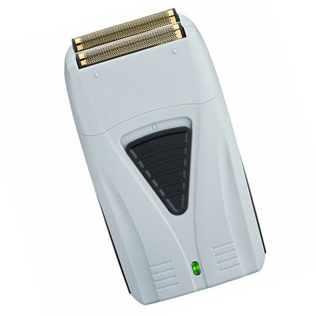 Tête de rasage dégradé pousser blanc rasoir faire ses adieux rasage alternatif Portable hommes rasoir Double filet rasoir électrique