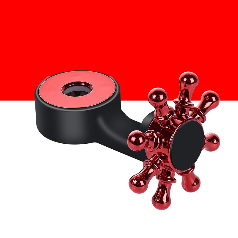 1 Pcs Cool Multifunctionele Auto Kleerhangers Kunnen Verbergen Achterbank Hoofdsteun Revolve Kleerhanger Rota Auto Doeken Haak duurzaam: Rood