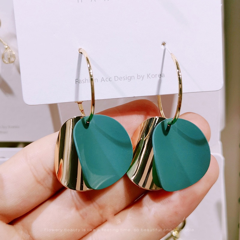 women's Summer earrings female earring for women jewelry red earings jewelry korean cherry long tide earrings