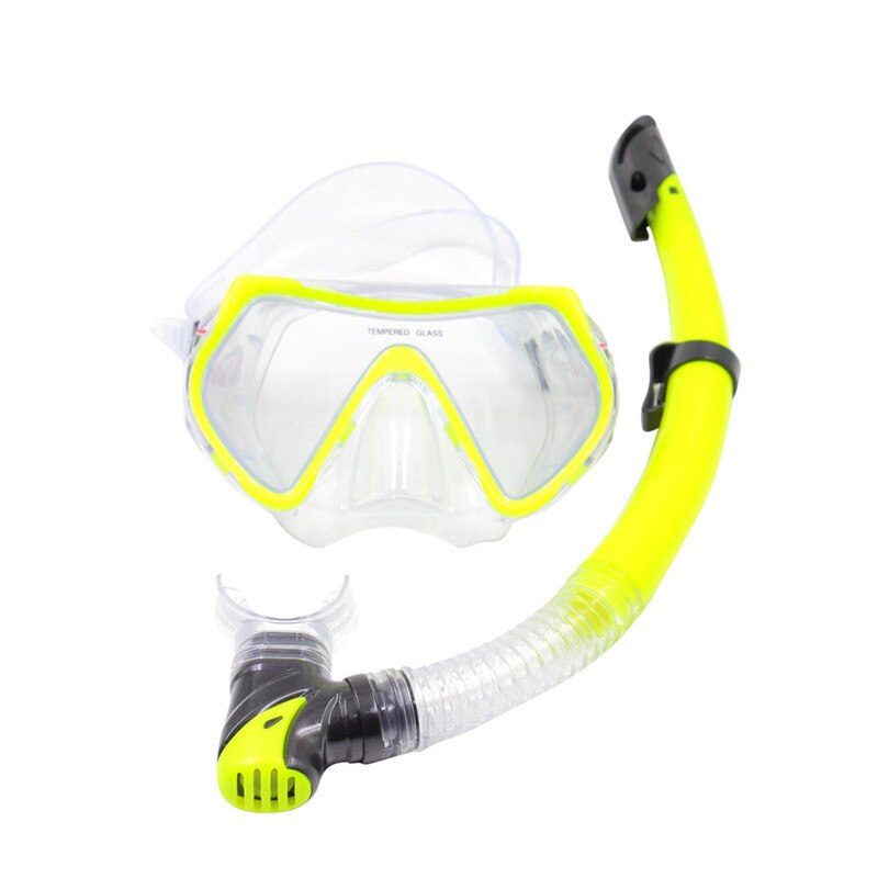 Snorkelset, snorkelset met snorkel en duikbril, waterdicht, anti