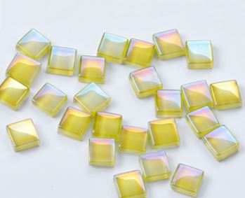 Tuile mosaïque mini verre cristal gratuit | Matériau artisanal, carrelage fait à la main, mini micro pierre libre, bricolage 200 pièces: type10