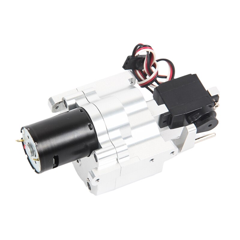Wpl Metal Gearbox Full Metal Gear 2-Speed Super Large Torque 370 Motor for WPL B14 B24 B36 C14 C24 MN D90 MN99S RC Car Upgrade