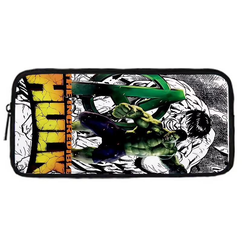 Mochila escolar para niños Marvels Super Heroes Hulks con bolsas para el almuerzo, bolsas para lápices, mochilas escolares para niños y niñas, el mejor: Gris