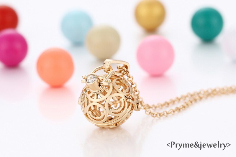 16mm Sound Music Ball Angel Ball armonia chiamante multicolore per pendenti messicani collana di maternità regali per bambini gioielli