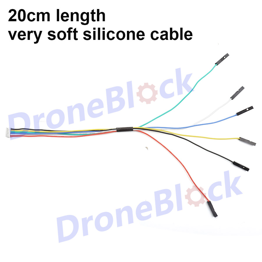 5 uds JST PicoBlade 1,25mm a Dupont 2,54mm conectores Cables 2P a 8P para Pixhawk 2,4,8