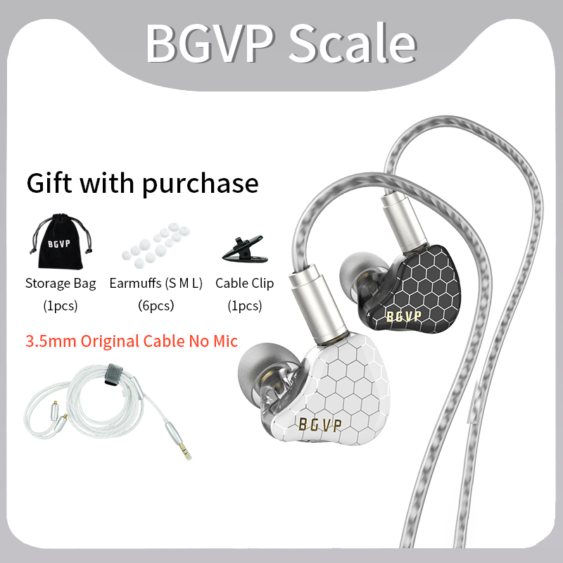BGVP skala 2DD w uchu Monitor słuchawki 6D efekty dźwiękowe gamingowy zestaw słuchawkowy HiFi słuchawki przewodowe bas Stereo słuchawka słuchawki douszne: Niebieski