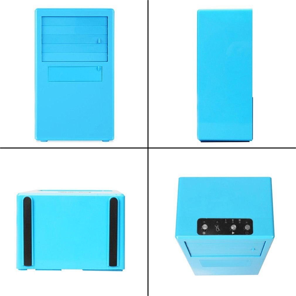 Multifunctional Table Desk Air Conditioner Humidifier Small Home Office Bladeless Fan Quiet Personal Moisturizing Air Cooler