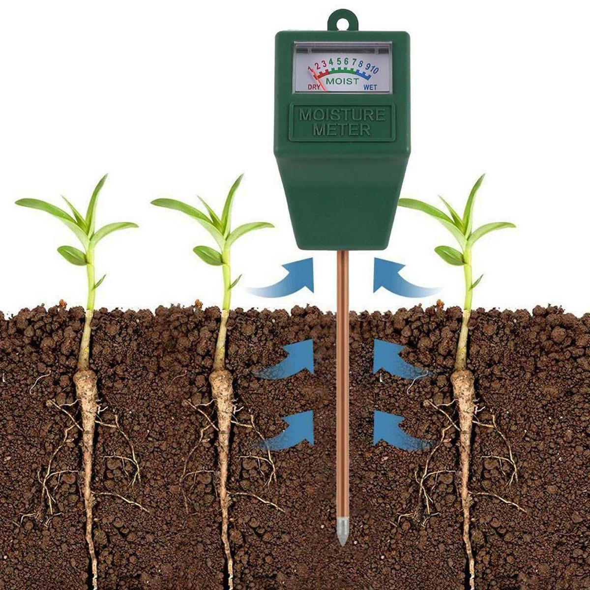 Jordtester jordfuktighet sollys ph måler tester til planter blomster surhet fuktighetsmåling hageverktøy