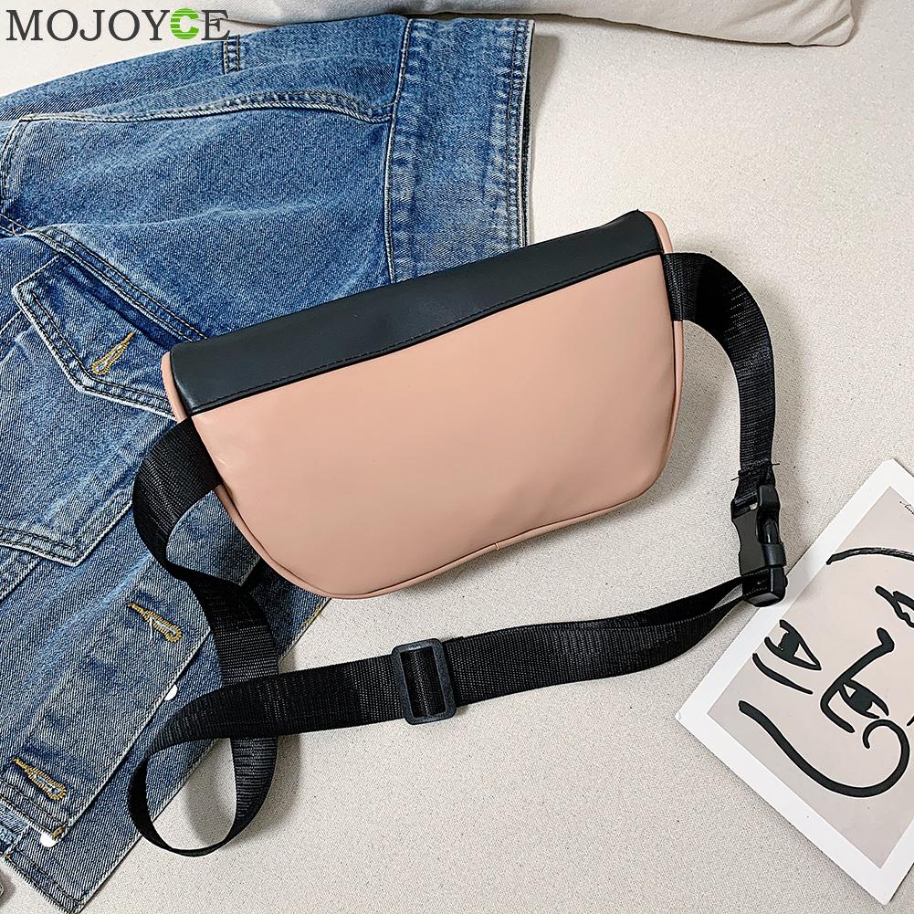 fanny Taille Tasche Frauen Buchstaben PU Leder Reise lässig Brust Telefon Tasche Reißverschluss Weibliche Mädchen Täglichen retro Crossbody Pack