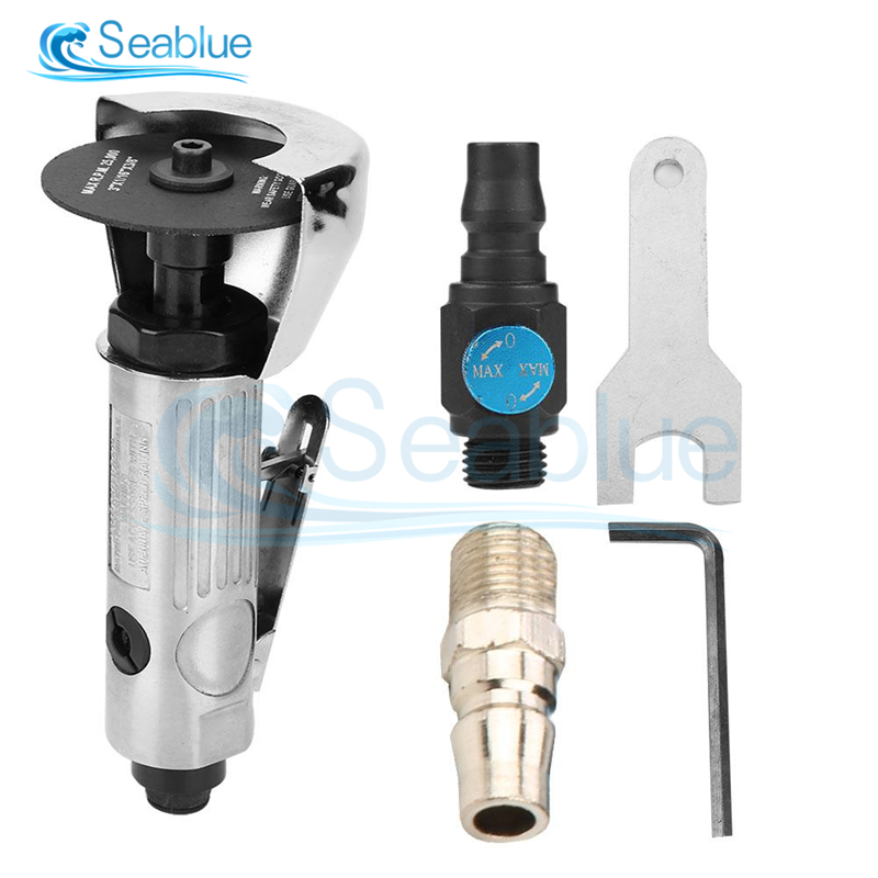 25000rpm Pneumatic Metal Cutting Machine Cut Off Grinders 3 inch Straight Air Cutter Cutting Tools For Metal Working