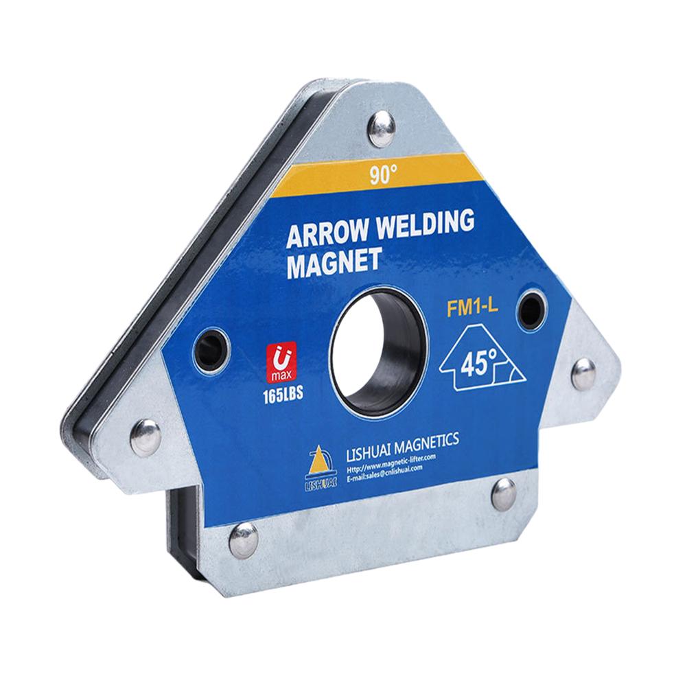 1/2Pcs/Set Welding Tool Multi-angle Solder Magnet Holder No Deformation Corrosion Resistance Arrow Clamp Welding Fixer: FM1L 1pcs
