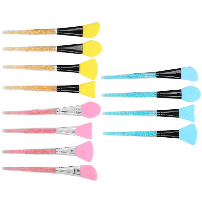 Gezichtsmasker Siliconen Borstel Siliconen Nail Art Borstel Draagbare Diy Make Facial Masker Borstel Roeren Tool